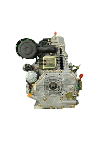 Goldmoto Gm186fae-g3 Dizel Motor 10 Hp Marşlı Krank Mili Konik Orta