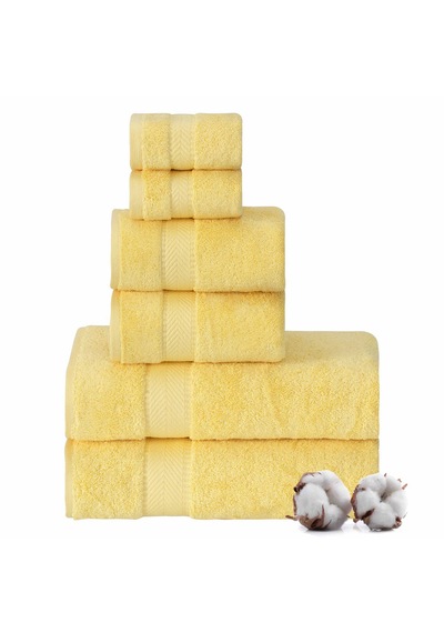 Havlu Takımı 6'lı Set Yeşil