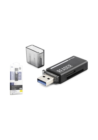 Usb Type-c 3.2 Gen1 Kart Okuyucu Sd Microsd 5 Gbps Siyah C306 Evimdeyokyok