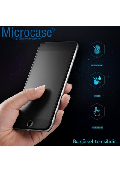 Microcase Apple Uyumlu iPhone 12 Pro Max Nano Esnek Ekran Koruma Filmi - Mat