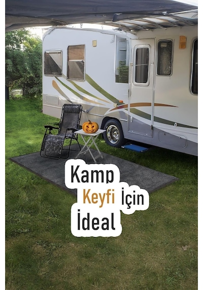 Şık Ve Geniş Kauçuk Nem Alıcı Paspas Siyah Gri Kırçıllı İç Ve Dış Paspası Halı Paspas