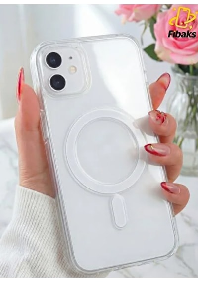İphone 11 Uyumlu Magsafeli Şeffaf Kılıf 01