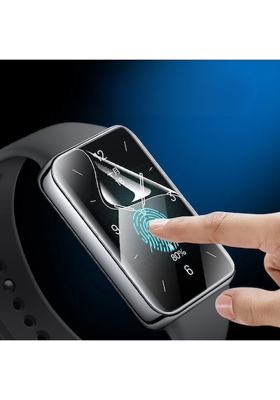 Xiaomi Smart Band 10 Uyumlu 3 Adet Şeffaf Ultra Koruyucu Nano Jelatin