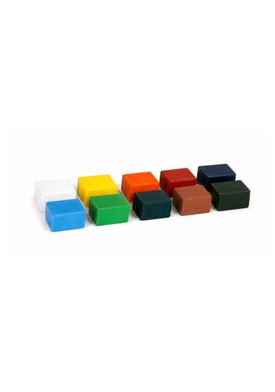 25x35 15 Sayfa Teknik Çizim Kağıdı 200 Gr Cretacolor Tablet Sulu Boya 10 Renk Set