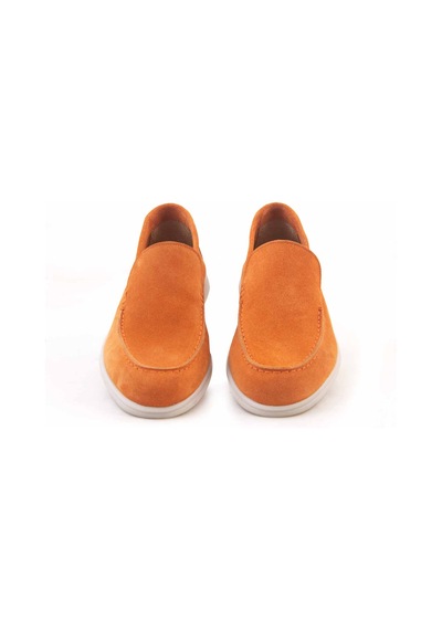 Mocassini Gold Erkek Loafer 2026 Turuncu Süet