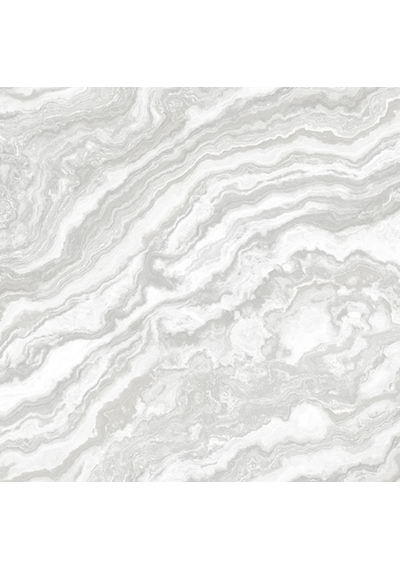 Adawall Roka 16m2 Duvar Kağıdı 23102 Serı Mermer Desen 3boyutlu Silinebilir Beyaz - Gri