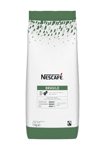 Nescafe Brasile %100 Arabica Kavrulmuş Çekirdek Kahve 1 KG