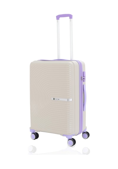 Mçs Group Mçs Polipropilen Valiz V374 65 Cm S21yy100000665 10729 Kemik/lila Kemik - Lila