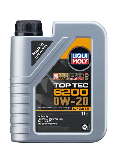 Liqui Moly 6200 0w-20 Top Tec Motor Yağı 1 L