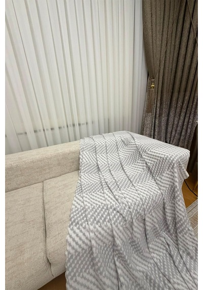 Koltuk Örtüsü Koltuk Şalı Pamuklu Kaymaz Yumuşak Yıkanabilir 3 Lü Koltuk Kanepe Tekli Koltuk Örtüsü 175 X 220 Gri Gri