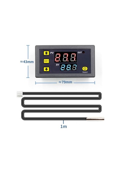 Alkatronik-W3230 12V Dijital Termostat Kuluçka Pet Akvaryum Isıtıcı Soğutucu Alkatronik-W3230 12V Dijital Termostat Kuluçka Pet Akvaryum Isıtıcı Soğutucu