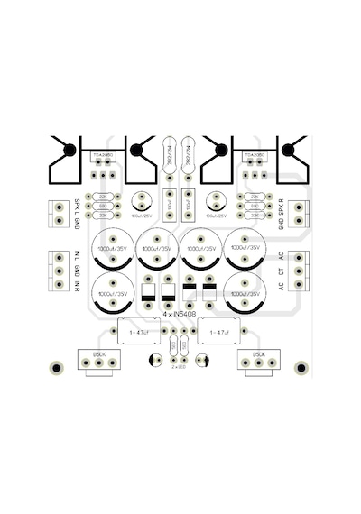 35 35 Watt Stereo Hi-Fi Amfi Devresi