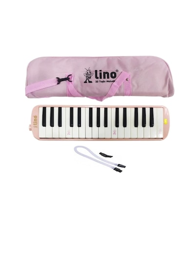 32 Tuşlu Melodika Açık Pembe
