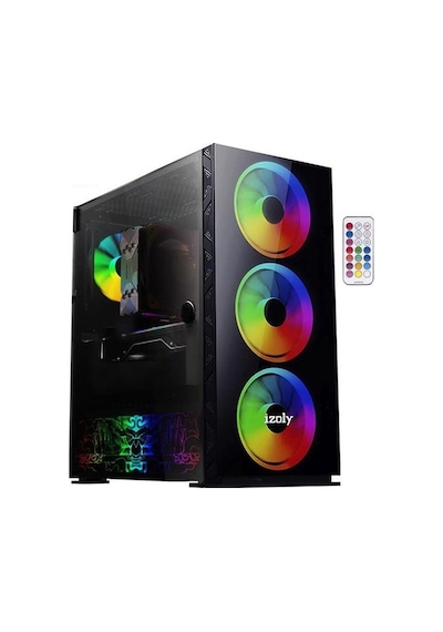 Izoly ST03853 i7-10700F 16 GB 512 GB M.2 NVMe RTX3080 10 GB Free Dos Masaüstü Oyuncu Bilgisayarı