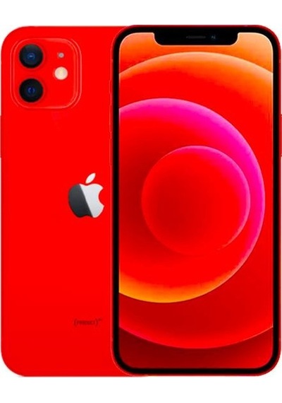 Yenilenmiş Apple İphone 12 Red 128 GB A Kalite (12 Ay Garantili)