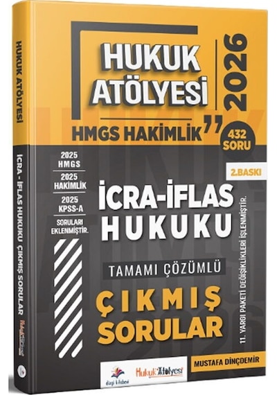 Dizgi Kitap 2026 Hukuk Atölyesi Hmgs Hakimlik İcra İflas Hukuku Çıkmış Sorular