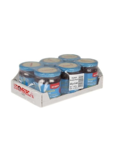 Diyabetik Reçel Ahududu 240gr 6 Adet