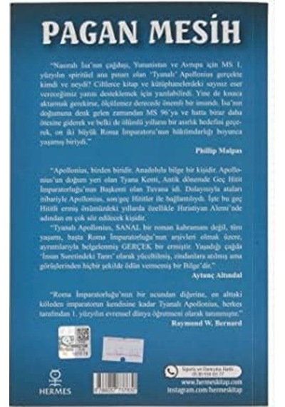Pagan Mesih Tyanalı Apollonius: Filozof, Majisyen, Kahin