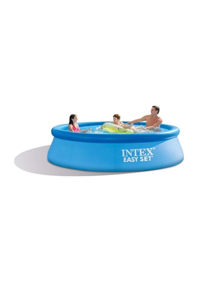 Şişme Aile Havuzu - Intex - Easy - Mavi - 366 X 76 Cm 28130 Diğer