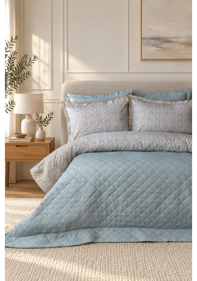 Bed Line Savira Ranforce Fıtted Complete Takımı Porto Çift Kişilik Yeşil