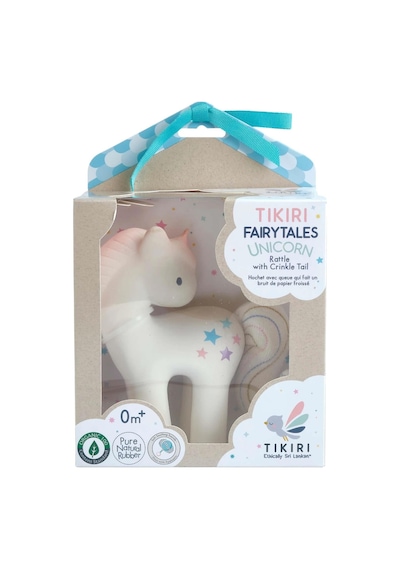 Tikiri Diş Kaşıyıcılı Oyuncak-Cotton Candy Unicorn