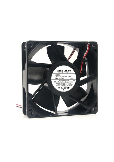 Nmb 12038va-24q-fa Dc Aksiyel Fan 24v 120x120x38mm Bilyalı Yatak Ultra Yüksek Performans