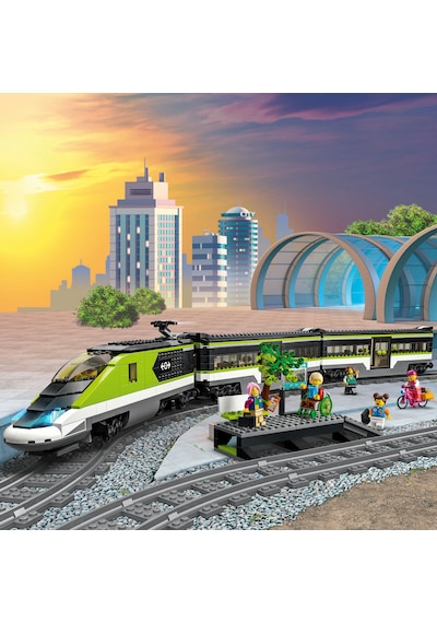 LEGO® City Ekspres Yolcu Treni 60337 7+ Yaratıcı Oyuncak Yapım Seti - 764 Parça