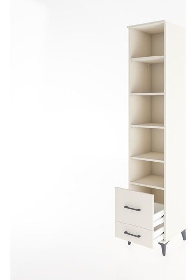 Hyperion Dolap 5 Raflı 2 Çekmeceli 44x44x221 Aytaşı-aytaşı Aytaşı