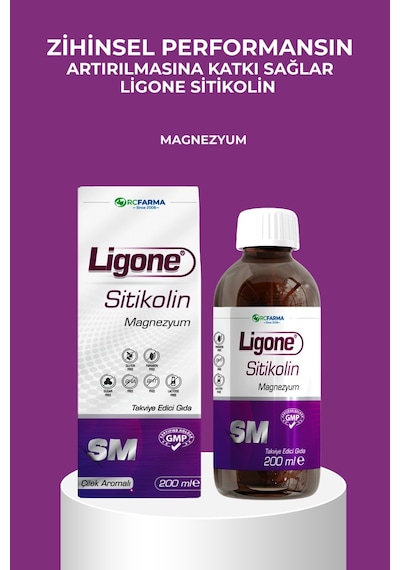 Ligone Sitikolin Magnezyum 200 ML