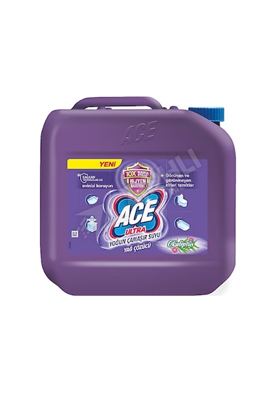 5 Adet Ace Ultra Power Jel Okaliptus 3 Kg