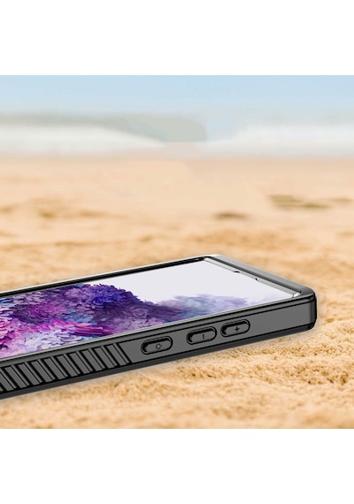 Samsung Galaxy Uyumlu S23 Ultra Kılıf 360 Su Geçirmez 1-1 Silikon Kapak