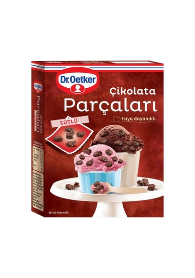 Dr.oetker Sütlü Çikolata Parçaları 70 G - 7 Adet Tarı