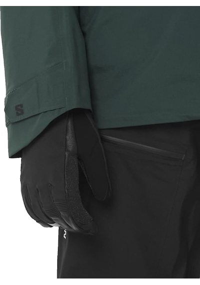 Salomon Salomon Scrambler Gore-tex Erkek Yeşil Kayak Ceketi 6348 Yeşil