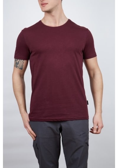 Alpinist Albino Basic T-Shirt Vişne
