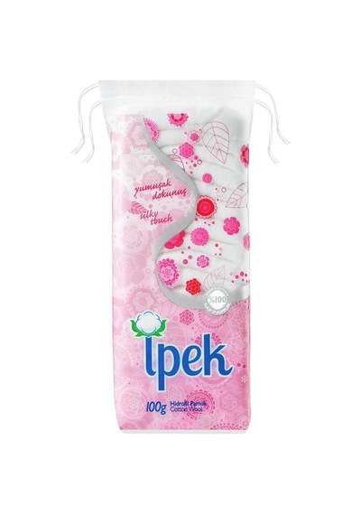 İpek Hidrofil Pamuk, Beyaz, 100g, Tek Kullanımlık, Doğal Pamuk İçerikli