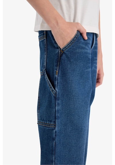 Defacto Mavi Erkek Çocuk Jean Pantolon F0457a8/nm28 Mavi