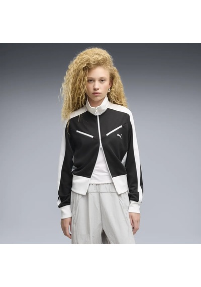 Puma T7 Retro Track Jacket Siyah Kadın Ceket