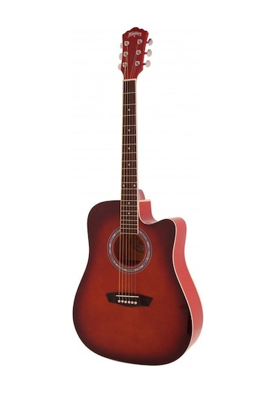Washburn Wa90crdb Akustik Gitar - Kırmızı Başlangıç/orta - Dreadnought Parlak Kırmızı Bitiş, Yüksek Ses Projeksiyonlu Gövde, Krom Aksanlar, Ergonomik Sap Ölçüler: 41 İnç Tam Boy Washburn Wa90crdb Akustik Gitar - Kırmızı Başlangıç/orta - Dreadnought Parlak Kırmızı Bitiş, Yüksek Ses Projeksiyonlu Gövde, Krom Aksanlar, Ergonomik Sap Ölçüler: 41 İnç Tam Boy