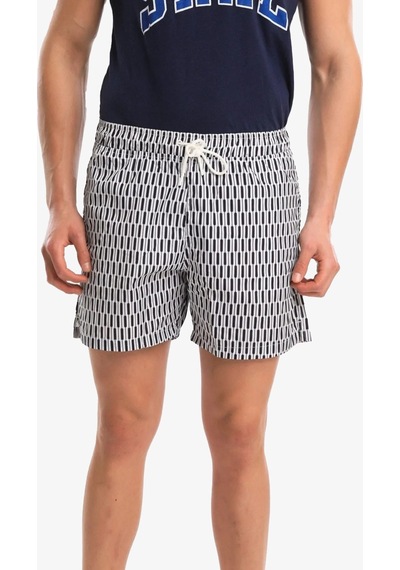 Superfly Men Swimwear Shorts Ant-wht Beşgen Erkek Şort 21679-01