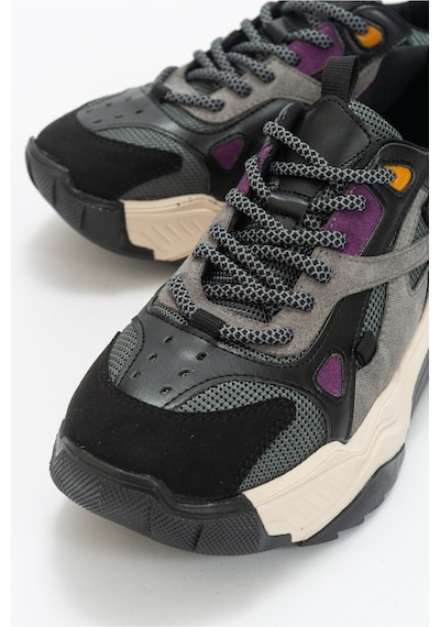 Luvishoes Lecce Siyah-mor Multi Kadın Spor Ayakkabı Mor - Siyah Luvishoes Lecce Siyah-mor Multi Kadın Spor Ayakkabı Mor - Siyah