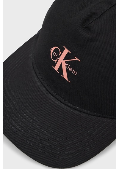 Calvin Klein % 100 Pamuk Logolu Şapka Lv04k5027g7jr Bayan Şapka Lv04k5027g 7jr Siyah