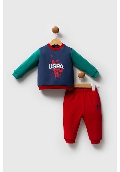 U.S. Polo Assn. Erkek Bebek Mavi Takım Usb2572-c-v1 Mavi