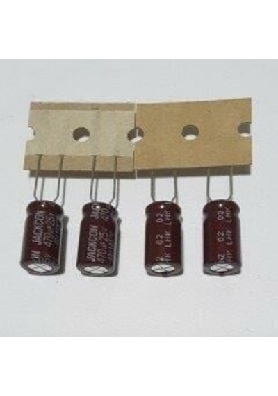 Jackcon 470 Mf 25 V Elektrolit Kondansatör