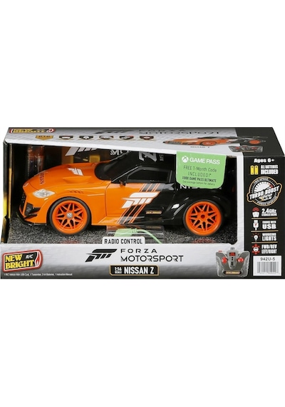 New Bright 1:16 Rc Forza Motorsport 2.4 Ghz. Işıklı Usb Şarj Nissan Z Çok Renkli