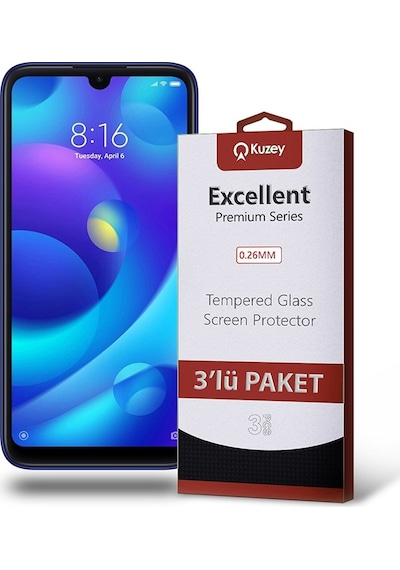 Xiaomi Mi Play Ekran Koruyucu Cam 3 Adet (532173994) 20 Tl Fark Ile Apple Uyumlu iPhone Hızlı Şarj Kablosu