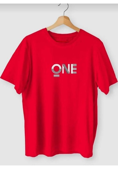 Kozia Outdoors Malkoçbey One Baskılı Overisze Unisex Basic T-shirt Kirmizi
