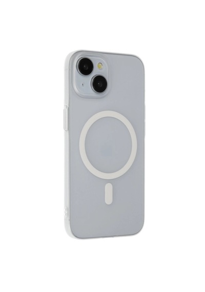 Joko Apple Uyumlu iPhone 15 Plus Tuna Pc Slim Magsafe Kapak - Şeffaf 0.2M-Çok Renkli