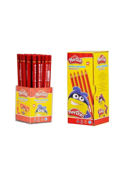 Kırmızı Kalemim Çok Renkli