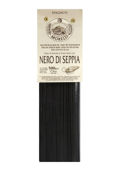 Morelli Siyah Sepya Mürekkepli Spaghetti 500 G - 4 Adet Tarı