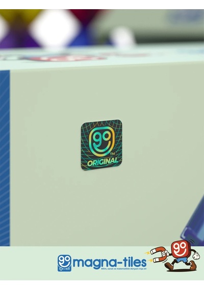 Go Magnetic Series 72 Parça Manyetik Yapı Blokları Original - Mıknatıslı Manyetik Bloklar